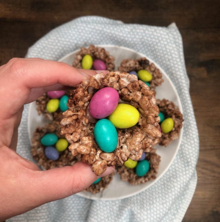 Rice Krispie Bird Nests