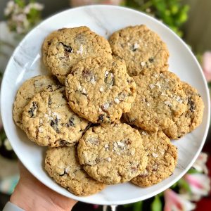 plate of cookies