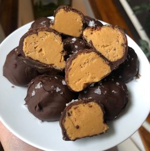 Peanut butter truffles
