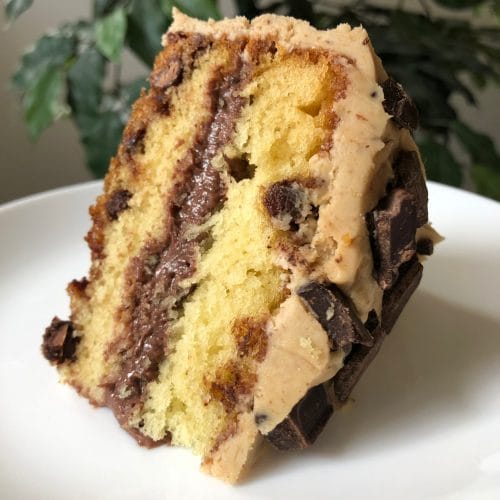 chocolate chip espresso cake