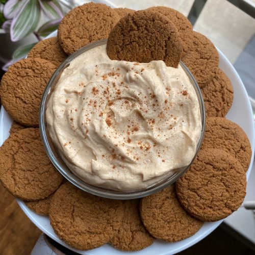 pumpkin fluff dip