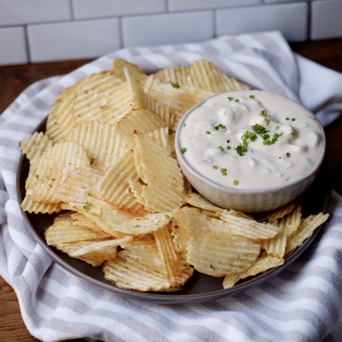 Healthy Green Onion Dip - Food By The Gram