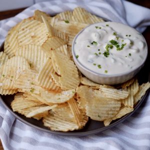 healthy onion dip