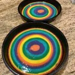 rainbow swirl cake