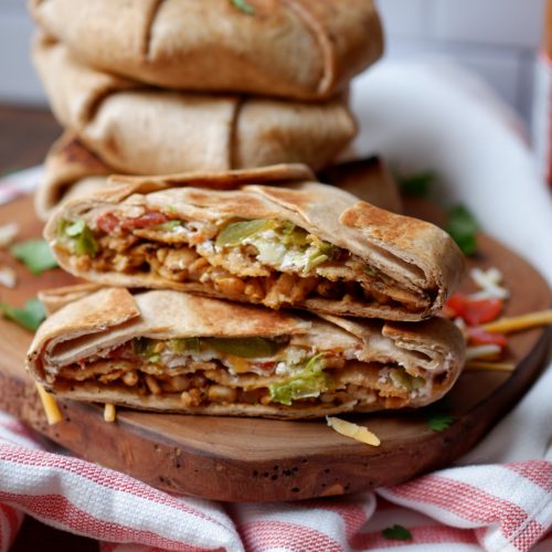 healthy crunch wrap recipe