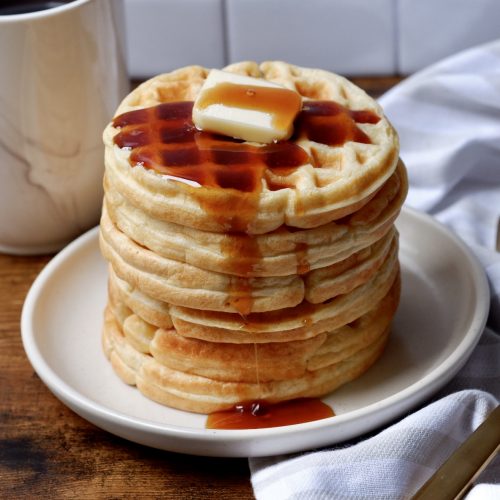 lightened up waffles