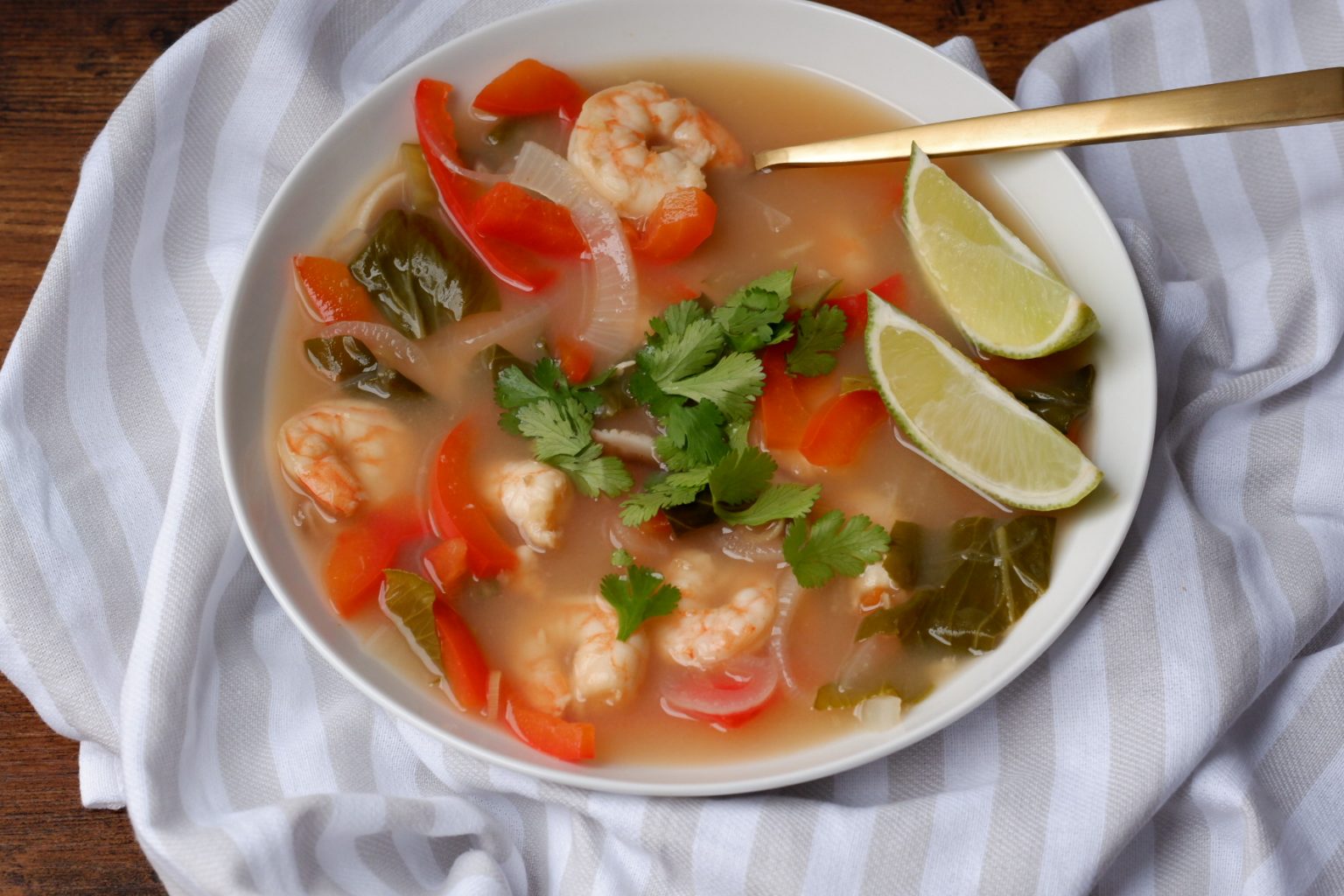 Shrimp Lemongrass Soup - Food By The Gram