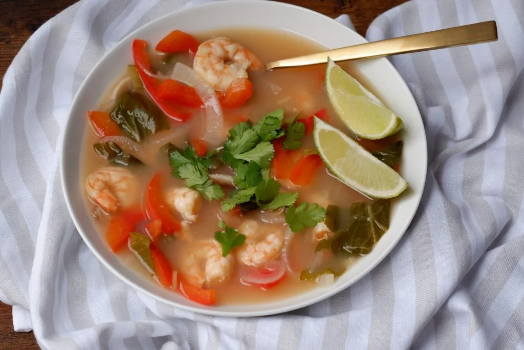 shrimp lemongrass soup