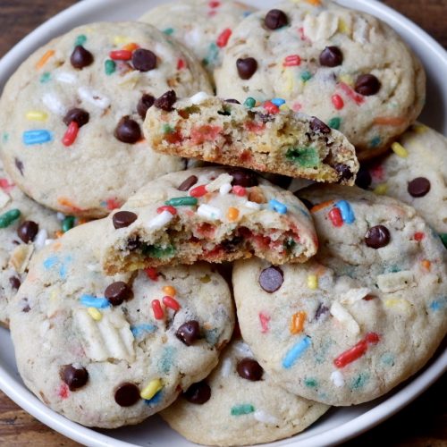 funfetti compost cookies