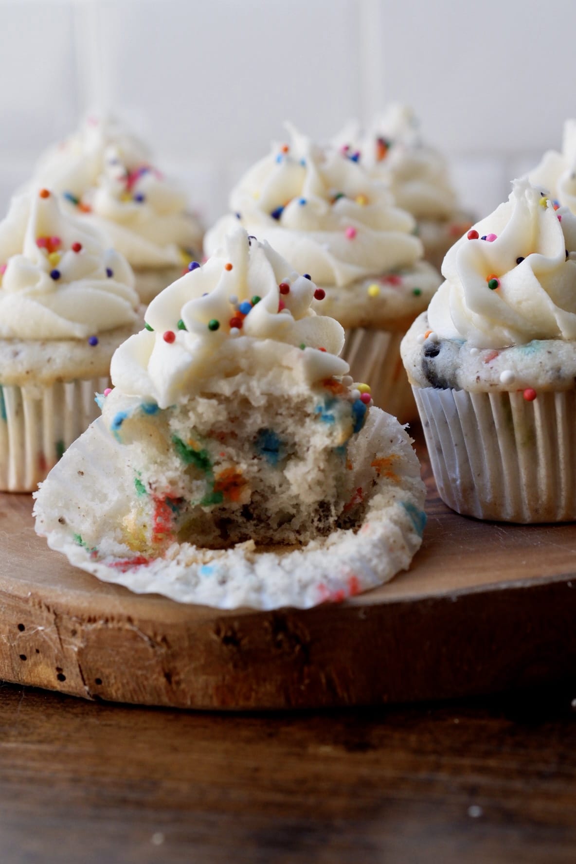 Healthier Funfetti Cupcakes - Food By The Gram