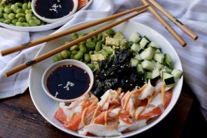 california roll bowls