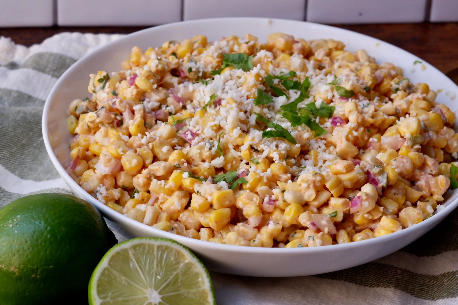 light mexican street corn