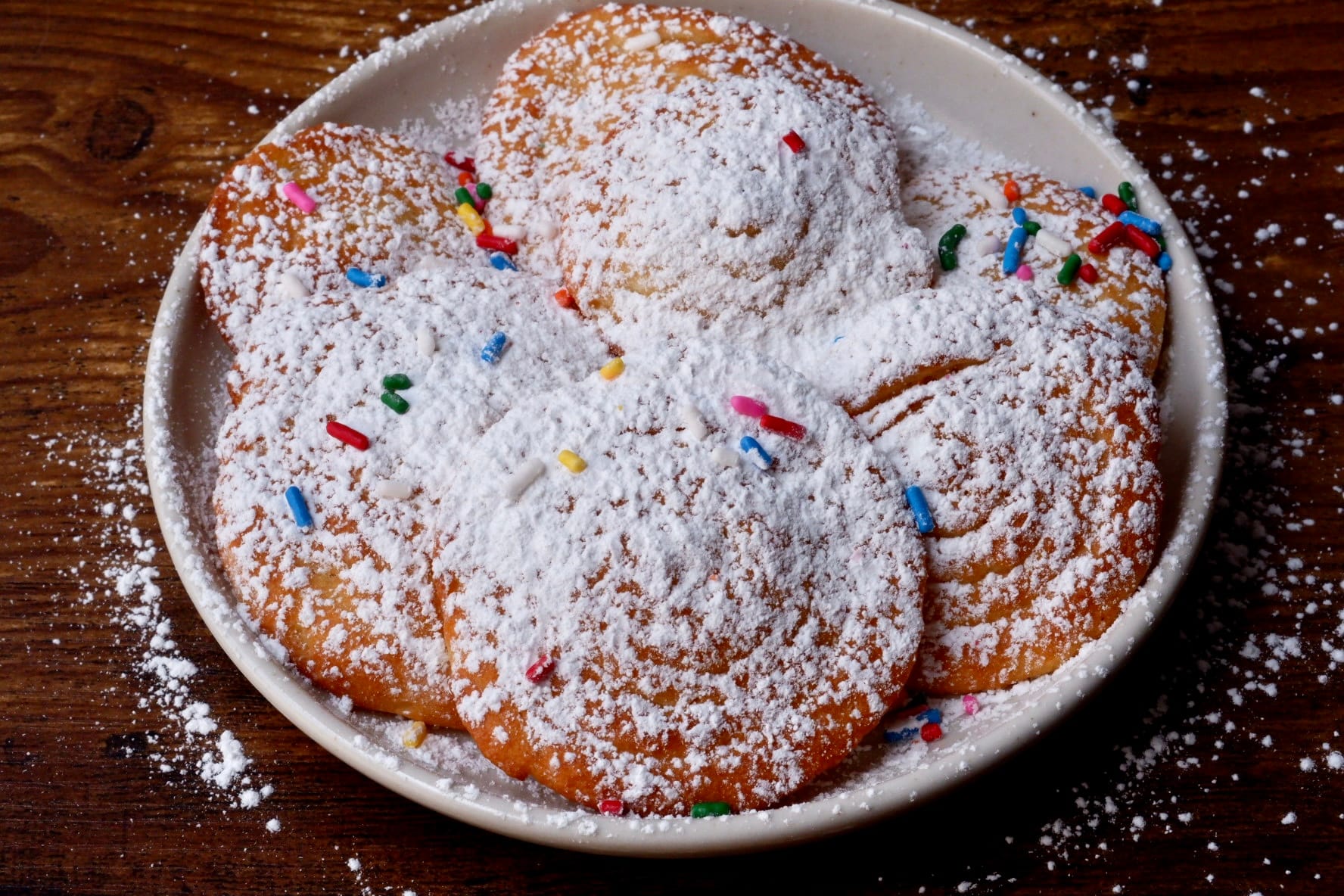 Air Fryer Funnel Cake Food By The Gram