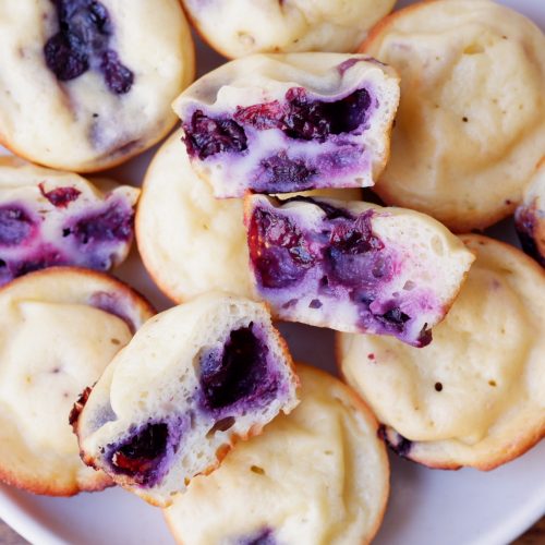 Blueberry Pancake Poppers