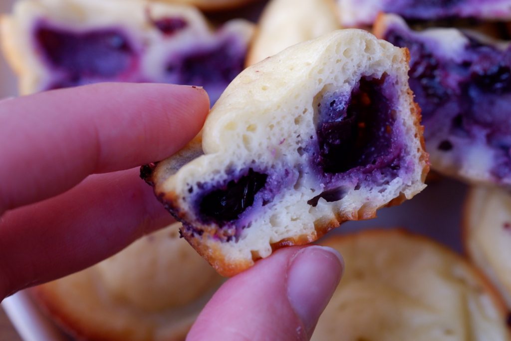 Blueberry Pancake Poppers