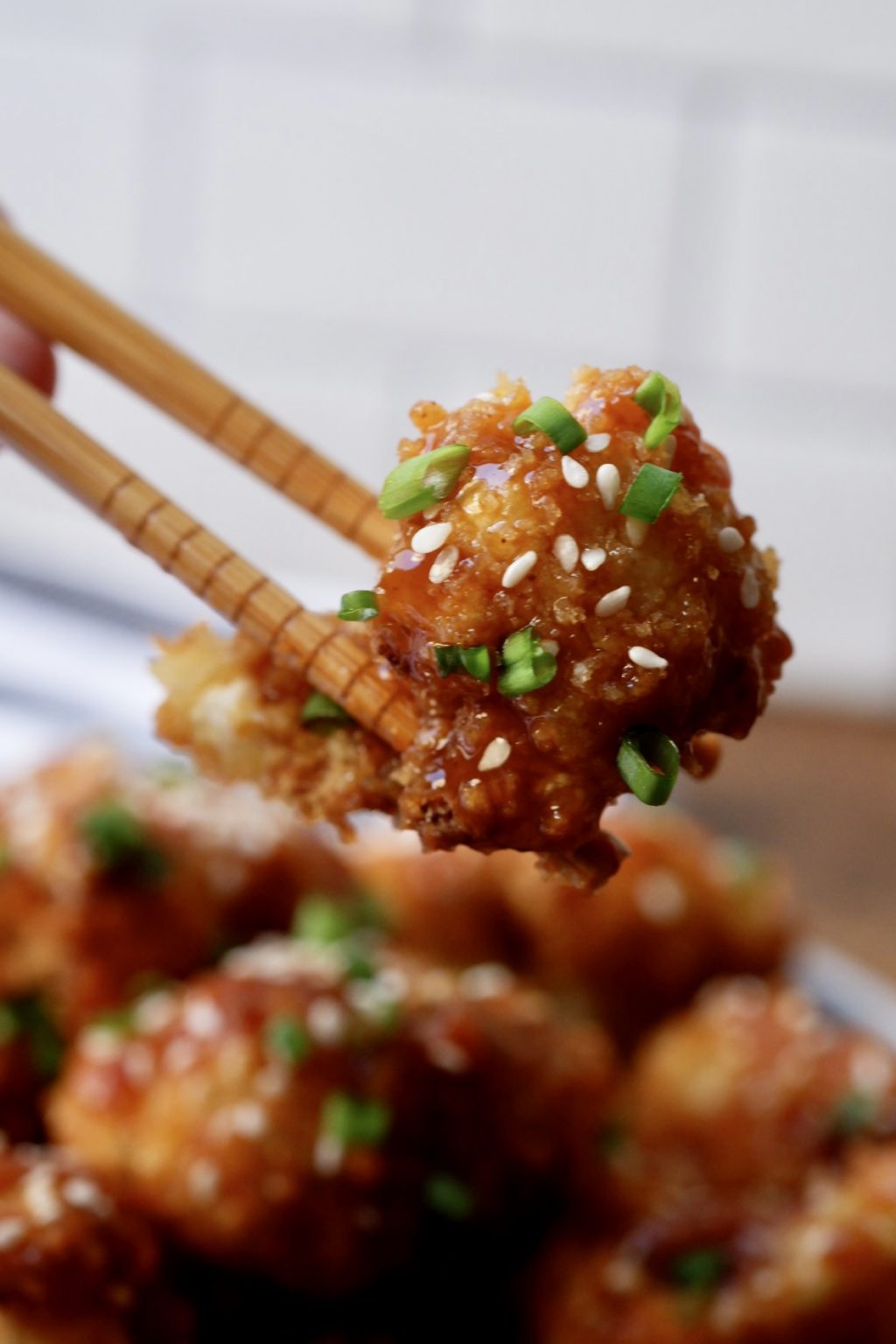 Air Fryer General Tso's Cauliflower - Food By The Gram