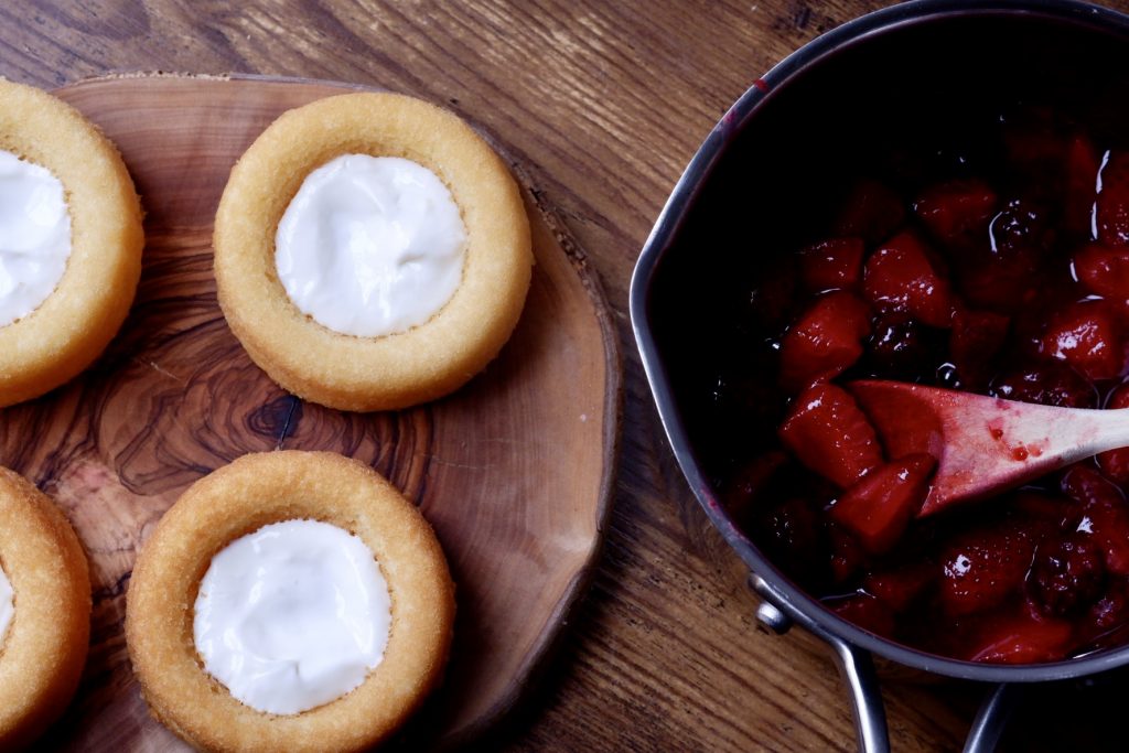 Berries and Cream Shortcake