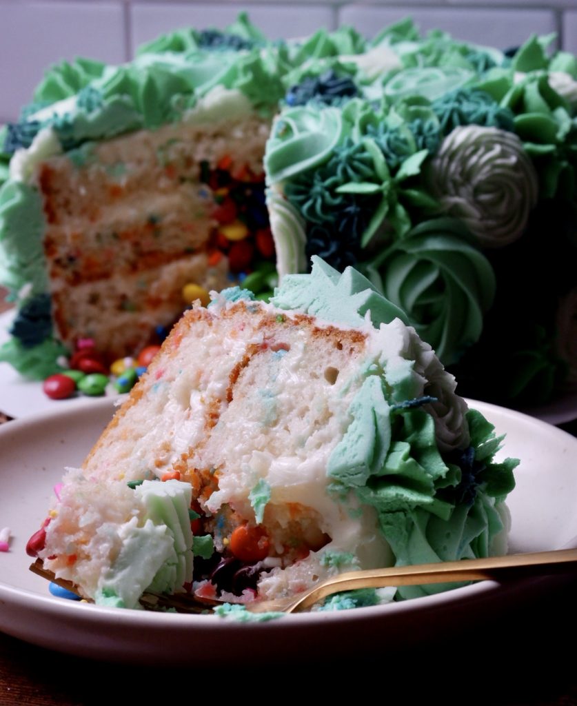 Confetti Explosion Cake