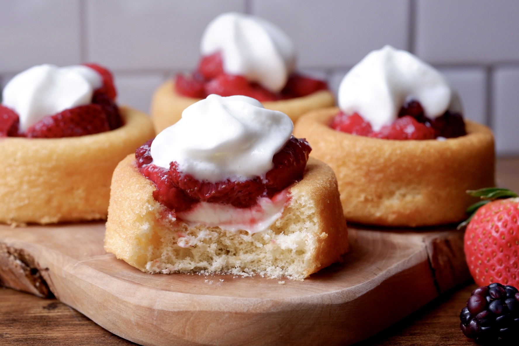 Berries and Cream Shortcake