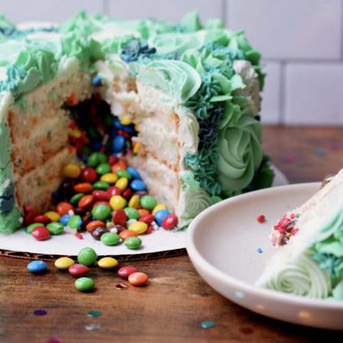 Confetti Explosion Cake