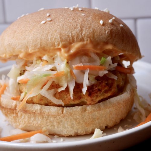 asian chicken burger