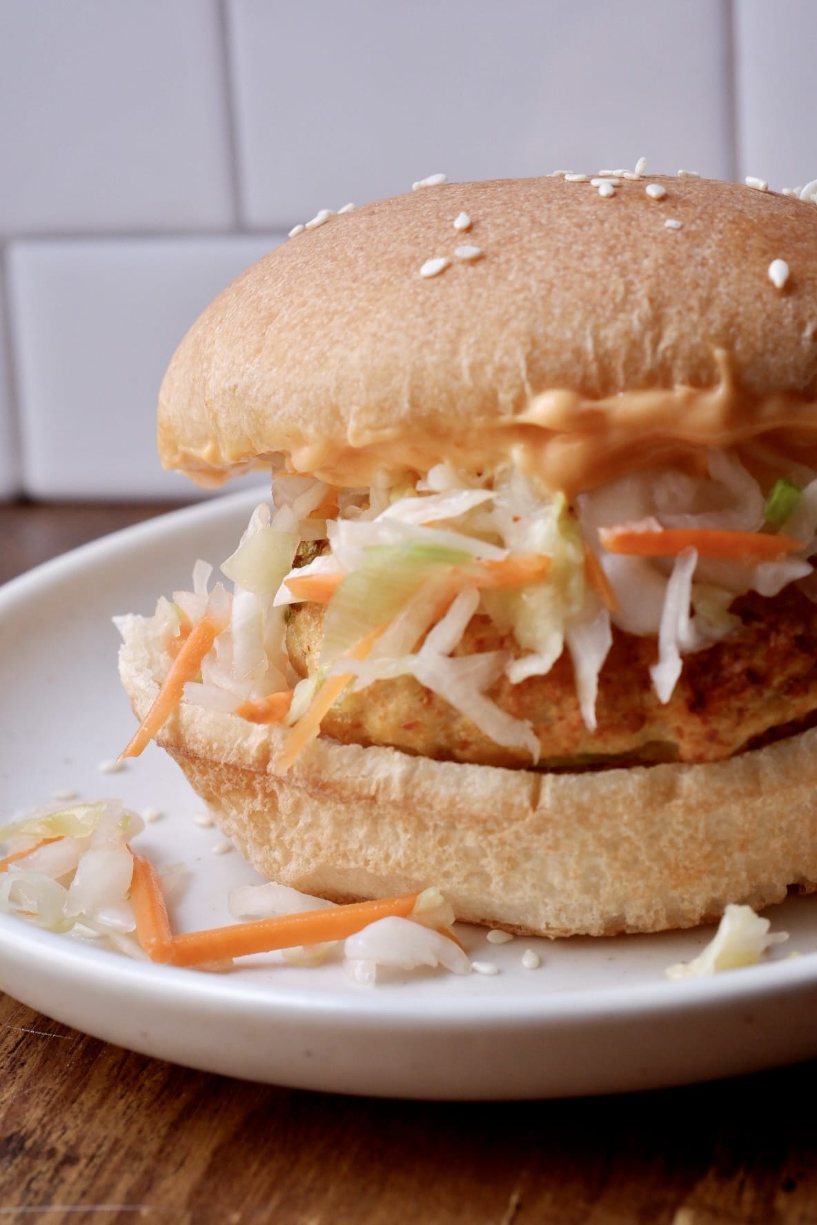 Asian Chicken Burgers - Food By The Gram