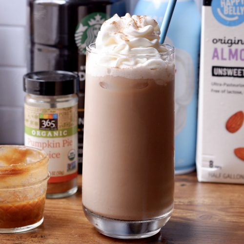 Pumpkin Spice Iced Coffee Protein Shake