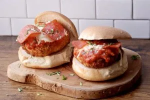 Pepperoni Pizza Turkey Burgers