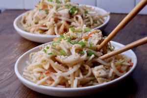 Healthy Peanut Noodles