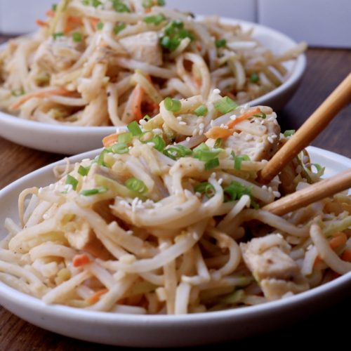 Healthy Peanut Noodles