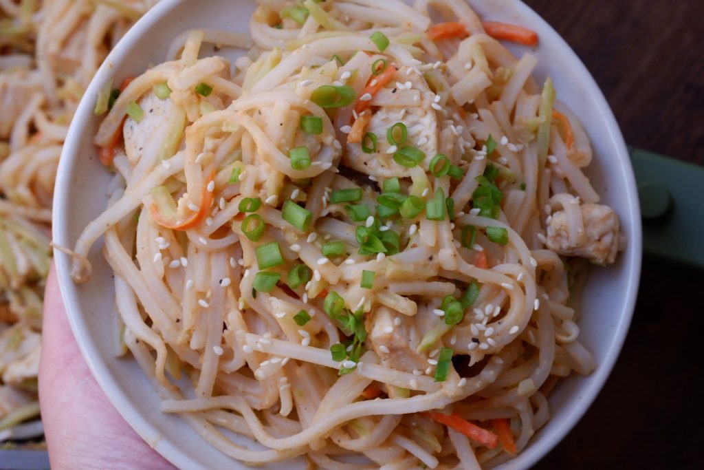 Healthy Peanut Noodles