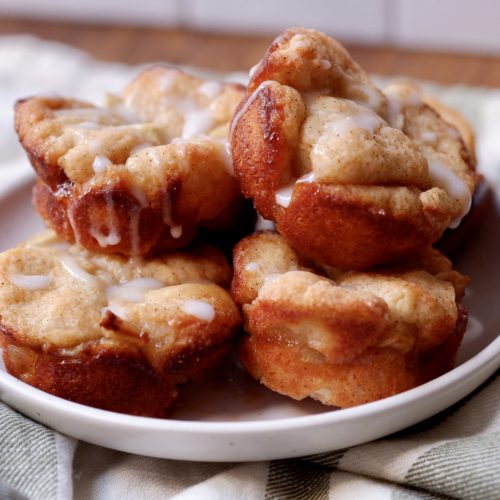 cinnamon apple monkey bread muffins