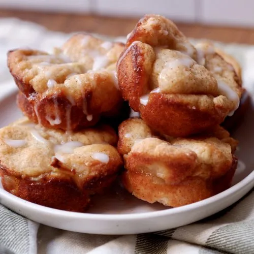 cinnamon apple monkey bread muffins