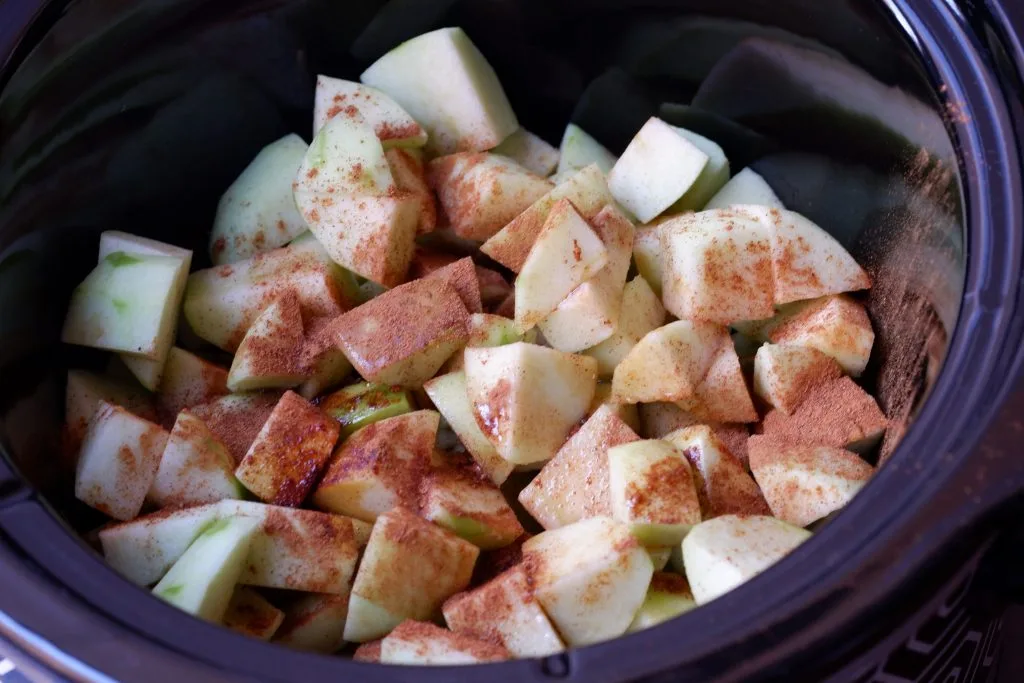 slow cooker maple apple butter