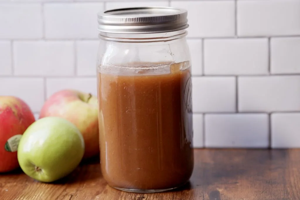 slow cooker maple apple butter