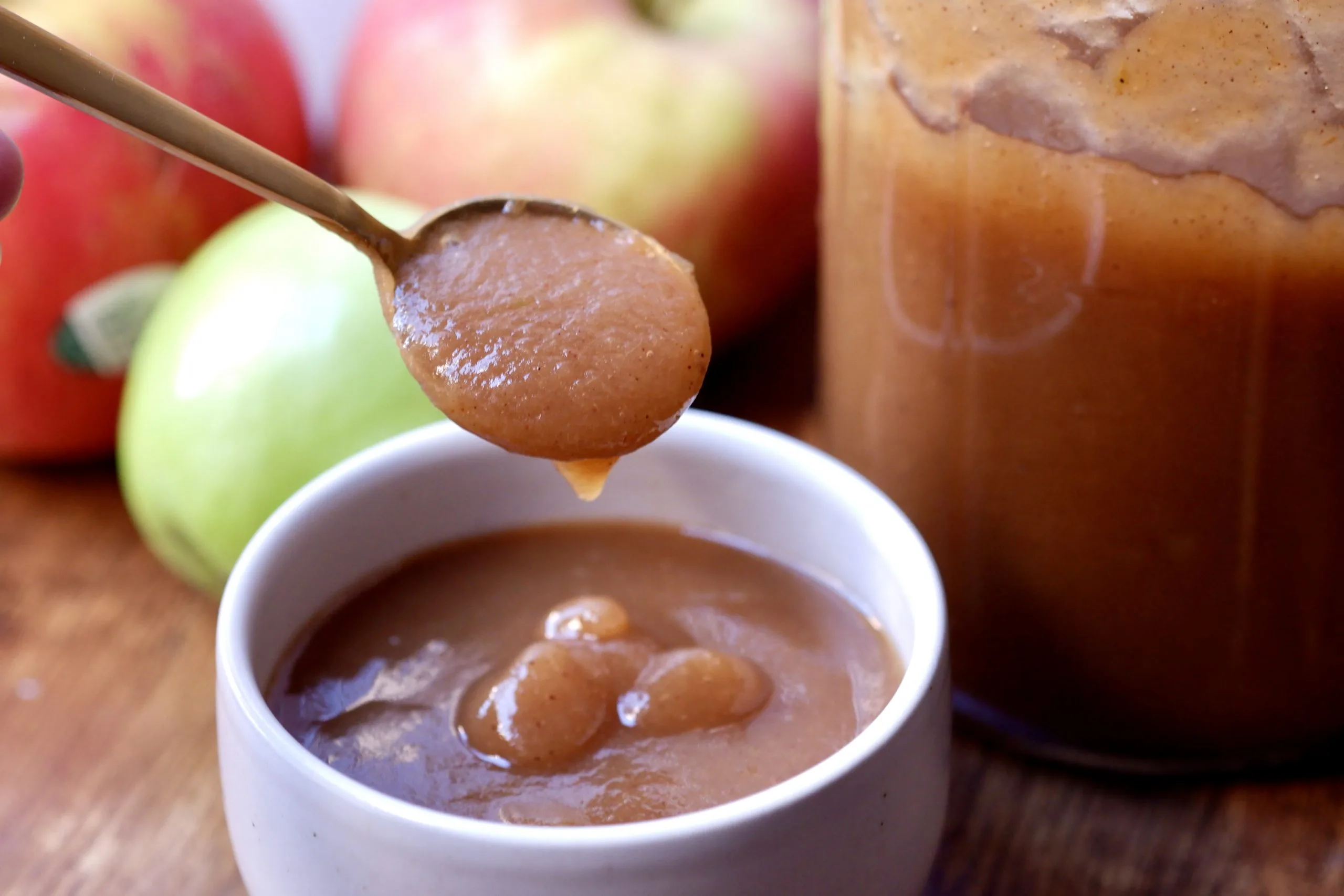 slow cooker maple apple butter