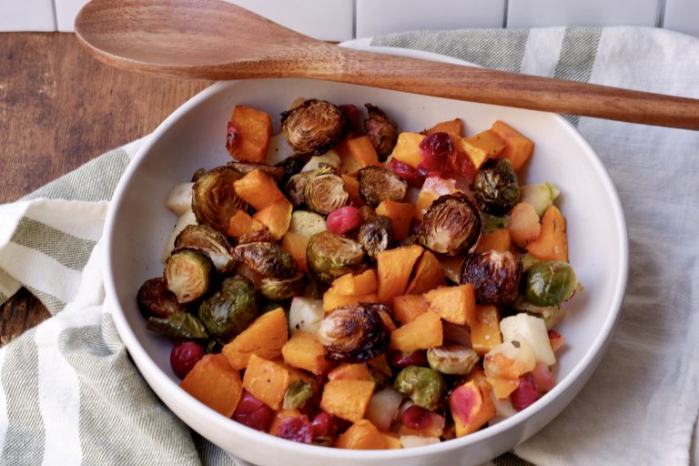 Spicy Maple Roasted Vegetables - Food By The Gram