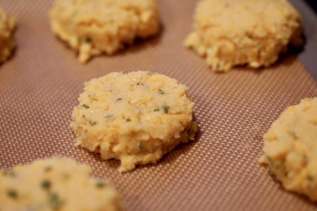 keto cheddar chive biscuits