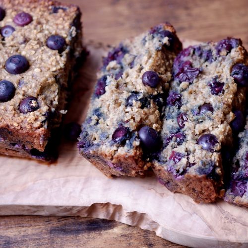 Blueberry Banana Oat Bread