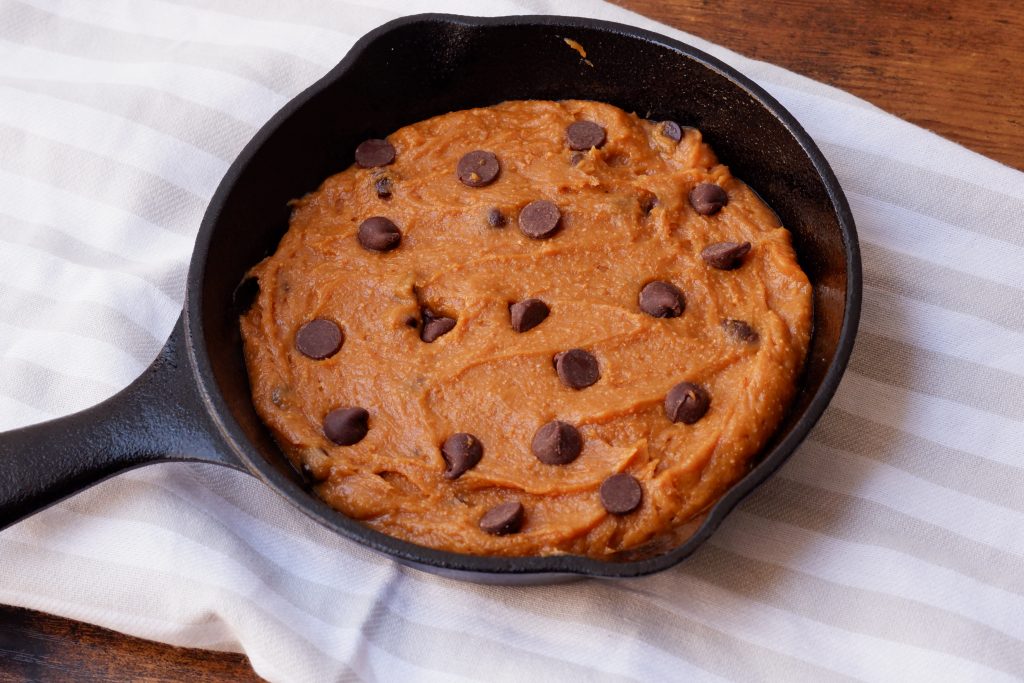 gluten free cookie skillet