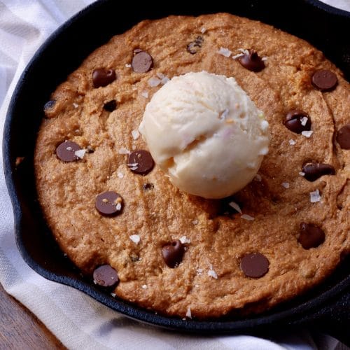 gluten free cookie skillet