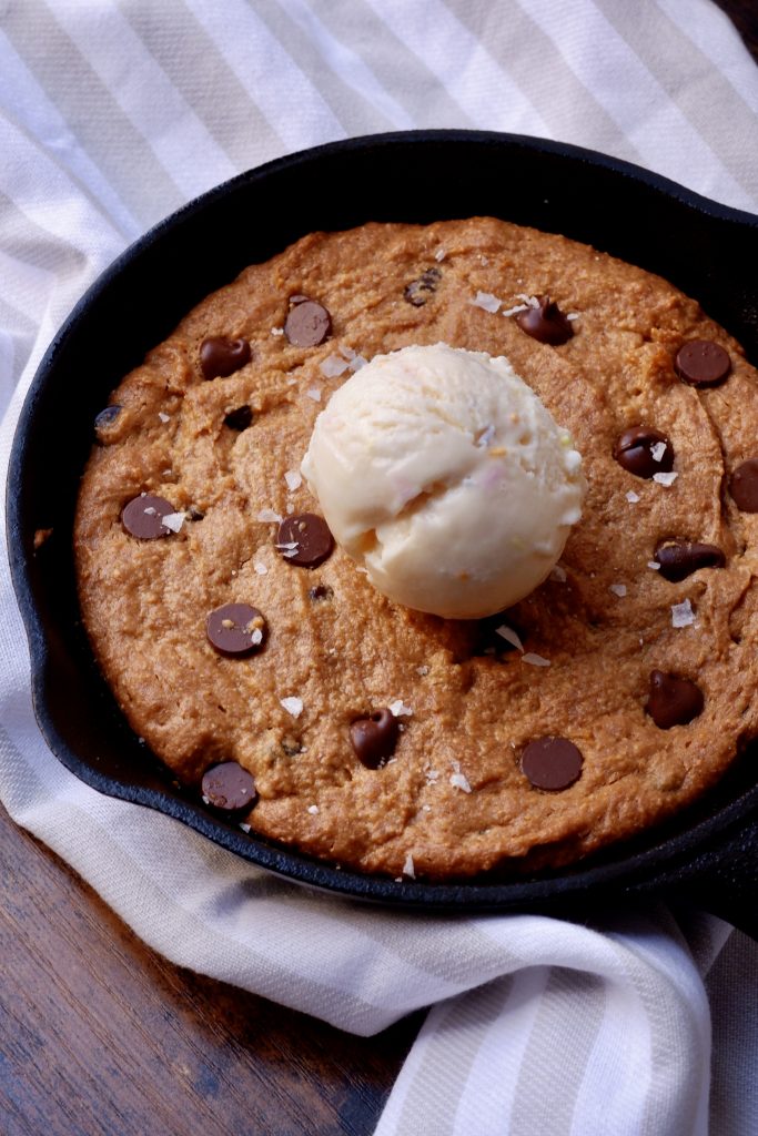 gluten free cookie skillet