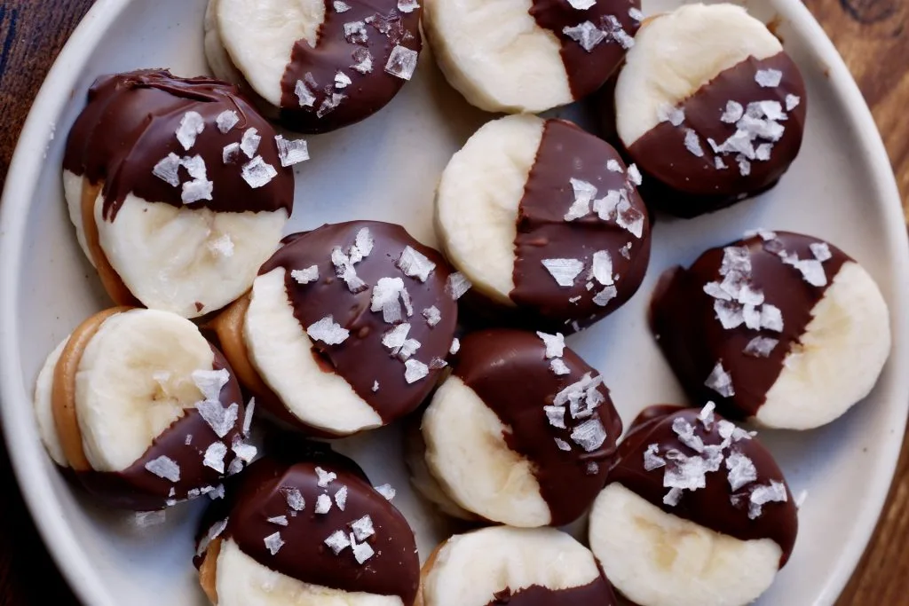 pb&j banana bites