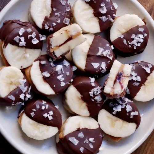 pb&j banana bites