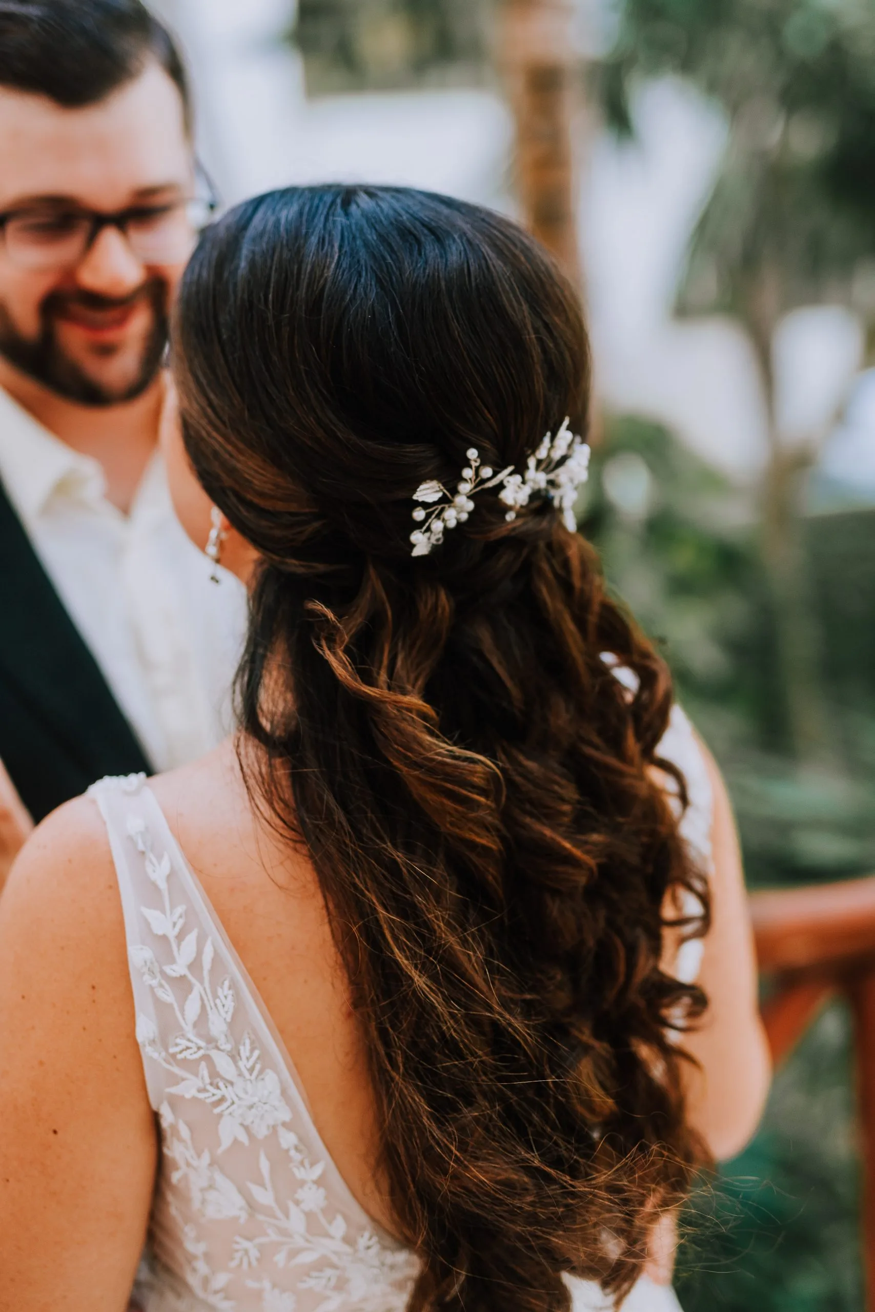 bridal hair