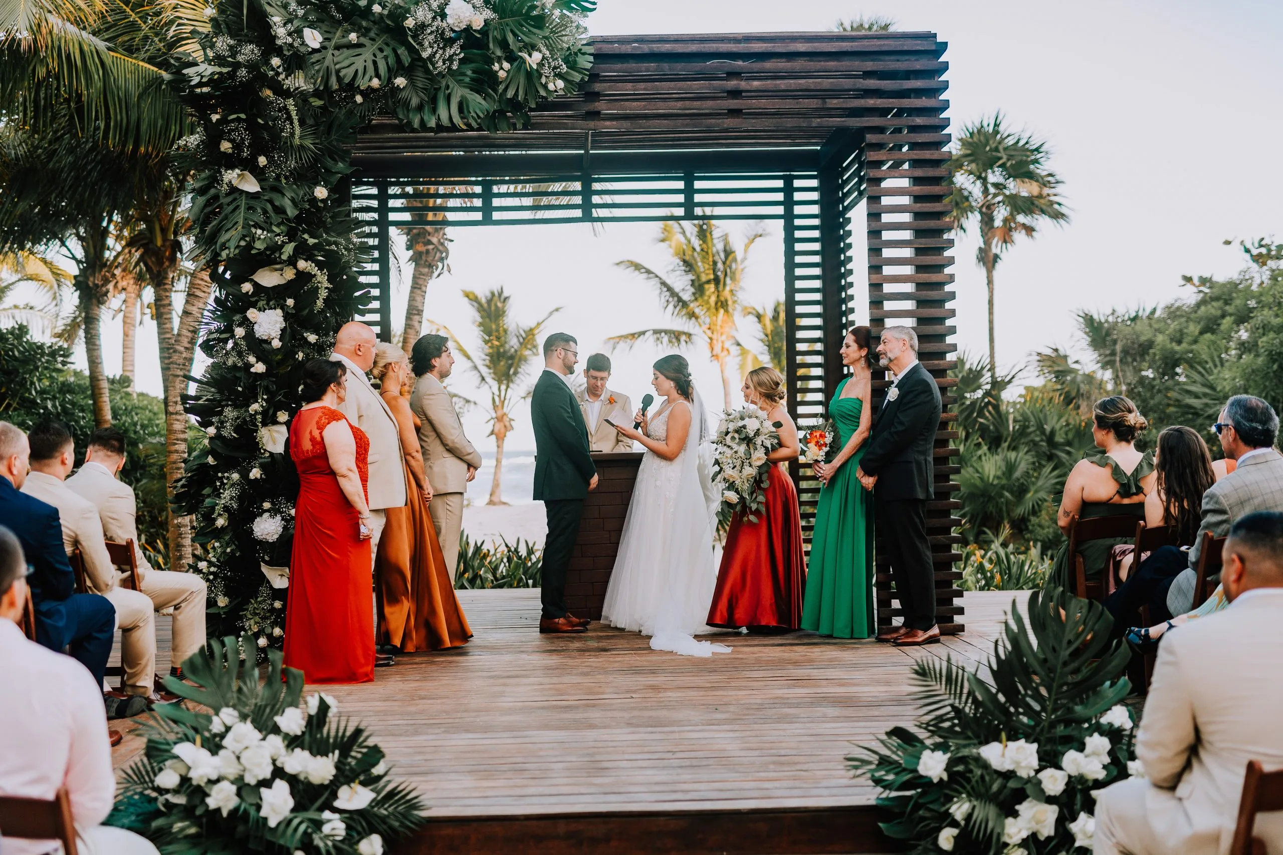 destination wedding at unico 2087