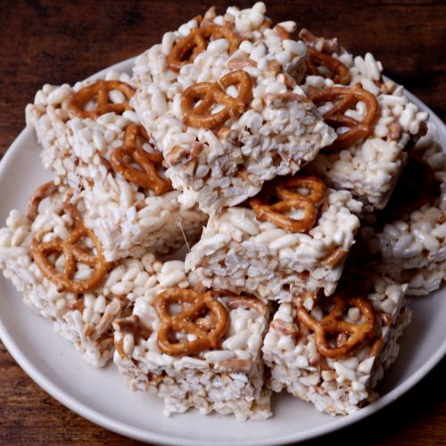 pretzel rice krispie treats