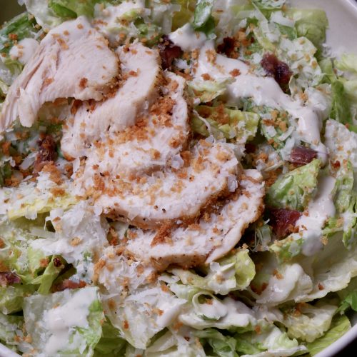 healthy caesar salad