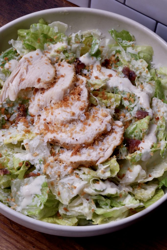 healthy caesar salad