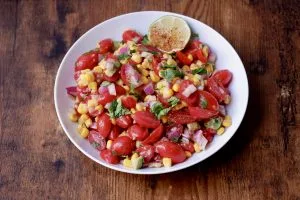corn and tomato salad
